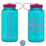 Custom Nalgene Bottle 32 oz Surfer Blue