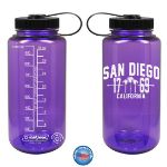 Custom Nalgene Bottle 32 oz Purple