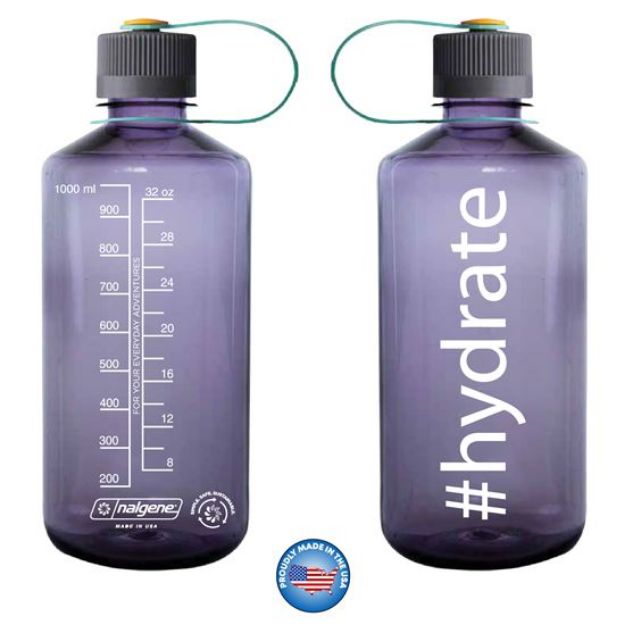 Nalgene Narrow Mouth 32 oz Bottles in Aubergine