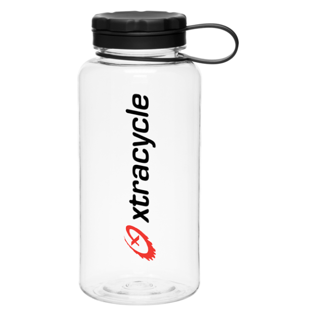 34 oz h2go wide 2.0 Clear Custom Branded