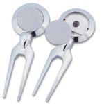 Woodbury Chrome-Plated Divot Fixer Silver