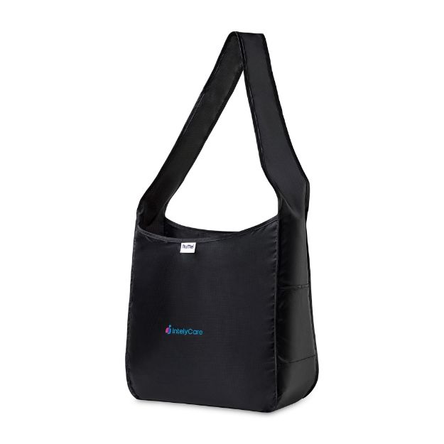 RuMe® Recycled Crossbody Tote Black