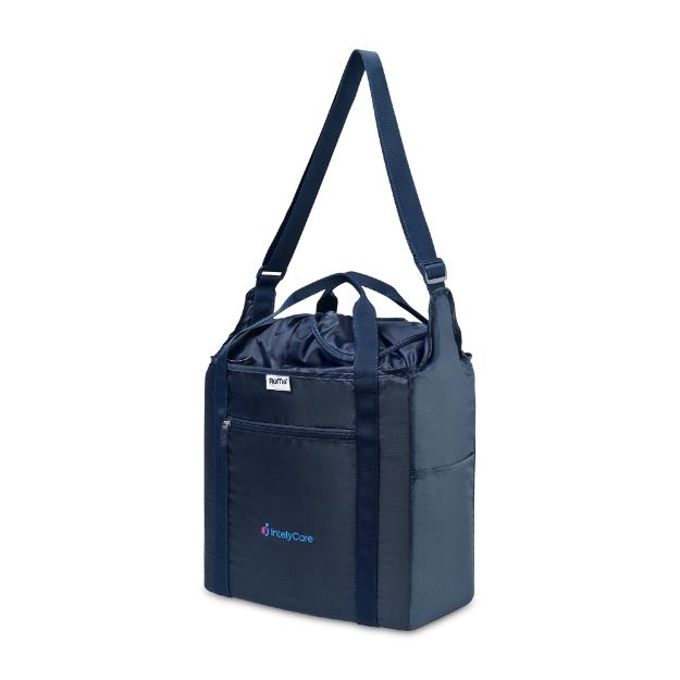 RuMe® Recycled Cinch Tote Navy Blue