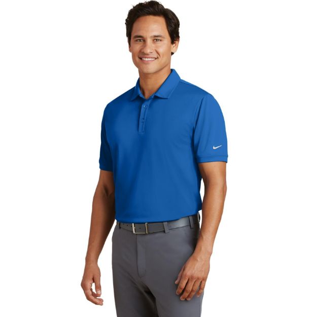 Nike Dri-FIT Players Modern Fit Polo. 799802 Gym Blue