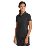 Nike Ladies Dri-FIT Players Modern Fit Polo. 811807 Black