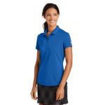 Nike Ladies Dri-FIT Players Modern Fit Polo. 811807 Gym Blue