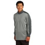 Nike Dri-FIT 1-2-Zip Cover-Up. 578673 Ath Gy H-Dk Gy