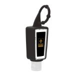 Hand Sanitizer with Silicone  Holder Black