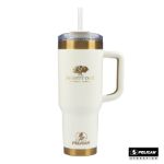 Pelican Porter™ 40 oz. Double Wall Stainless Steel Travel Tumbler - Glow Collection in Cream