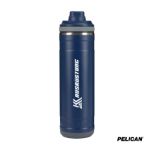 Pelican Pacific™ Chug 26 oz. Recycled Double Wall Stainless Steel Water Bottle Navy