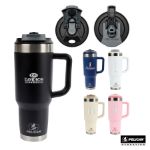 Pelican Porter™ Dual 40 oz. Dual Lid, Recycled Double Wall Stainless Steel Travel Tumbler Group