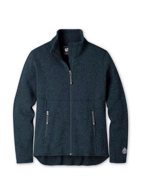 STIO Women's Sweetwater Fleece Jacket in Mountain Shadow Blue