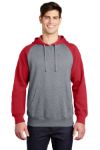 True Red with Heather Gray