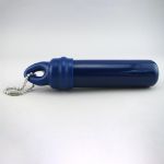 Blue promotional floating keychain keytainer customized