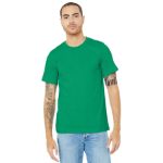 BELLA+CANVAS Unisex Heather CVC Short Sleeve Tee. BC3001CVC Ht Kelly