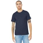 BELLA+CANVAS Unisex Heather CVC Short Sleeve Tee. BC3001CVC Ht Midnight Ny