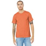 BELLA+CANVAS Unisex Heather CVC Short Sleeve Tee. BC3001CVC Ht Orange
