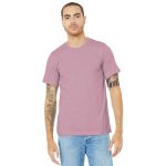 BELLA+CANVAS Unisex Heather CVC Short Sleeve Tee. BC3001CVC Ht Prm Lilac