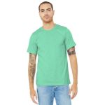 BELLA+CANVAS Unisex Heather CVC Short Sleeve Tee. BC3001CVC Ht Prm Mint
