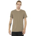 BELLA+CANVAS Unisex Heather CVC Short Sleeve Tee. BC3001CVC Ht Tan