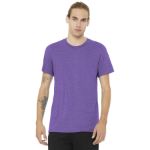 BELLA+CANVAS Unisex Heather CVC Short Sleeve Tee. BC3001CVC Ht Team Purple