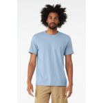 BELLA+CANVAS Unisex Heather CVC Short Sleeve Tee. BC3001CVC HtBabyBlue
