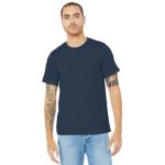 BELLA+CANVAS Unisex Heather CVC Short Sleeve Tee. BC3001CVC HthrNavy