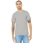 BELLA+CANVAS Unisex Heather CVC Short Sleeve Tee. BC3001CVC HtrCoolGry