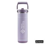 Custom Pelican 26 Oz Pacific Bottles Branded in Purple