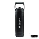 Custom Pelican 26 Oz Pacific Bottles Branded in Black