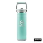 Custom Pelican 26 Oz Pacific Bottles Branded in Aqua