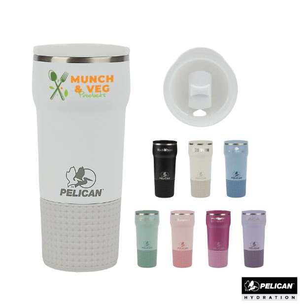 Pelican Cascade™ 22 oz. Recycled Double Wall Stainless Steel Tumbler Custom Engraved