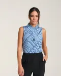 Custom Bad Birdie Women's Sleeveless Performance Polo - Mazed and Confused