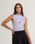 Custom Bad Birdie Women's Sleeveless Performance Polo -  Relief Goosen