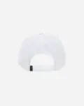 Bad Birdie Rope Hat with Custom Embroidery in White Back with Adjustable Buckle
