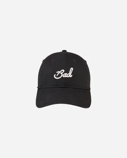 Custom Bad Birdie Bad Dad Caps in Black with Bad Logo