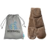 Custom Screen Print Comfort Pals Heat Therapy Neck Wrap - Coco Brown