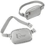 AeroLOFT Custom Belt Bag and Cross Body Silver Gray