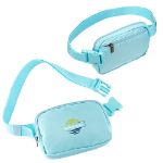 AeroLOFT Custom Belt Bag and Cross Body Bags Ice Blue