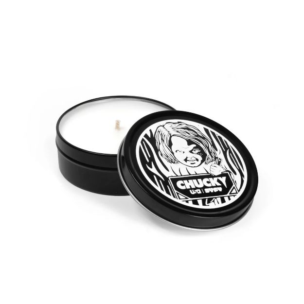 4 oz Black Travel Tin Hand Poured Custom Candles