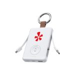 Custom Branded Velanova 5,000 mAh Power Bank with Apple & Samsung Watch Charging