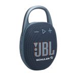 Custom JBL Clip 4 Portable Speakers with Logo in Blue
