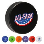 Hockey Puck Stress Reliever Custom Printed