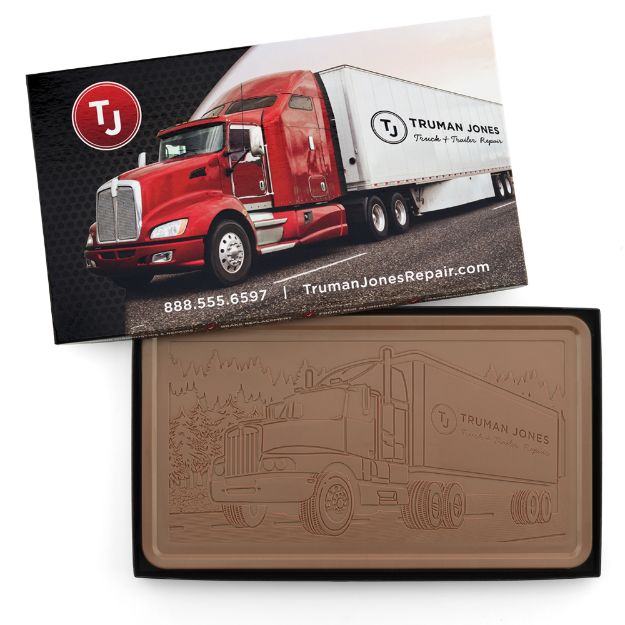 Custom 2 Pound Chocolate Bar