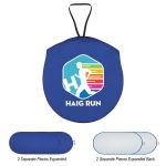 Collapsible Automobile Sun Shades ROYAL BLUE