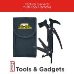 Best Buddy Tools® Personalized Tactical Survival Multi-Tool Hammer