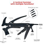 Best Buddy Tools® Personalized Tactical Survival Multi-Tool Hammer