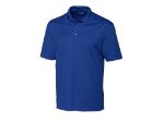 Custom Clique Spin Solution-dyed Performance Pique Mens Polo Tour Blue