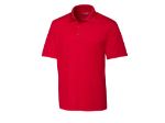 Custom Clique Spin Solution-dyed Performance Pique Mens Polo Royal Red