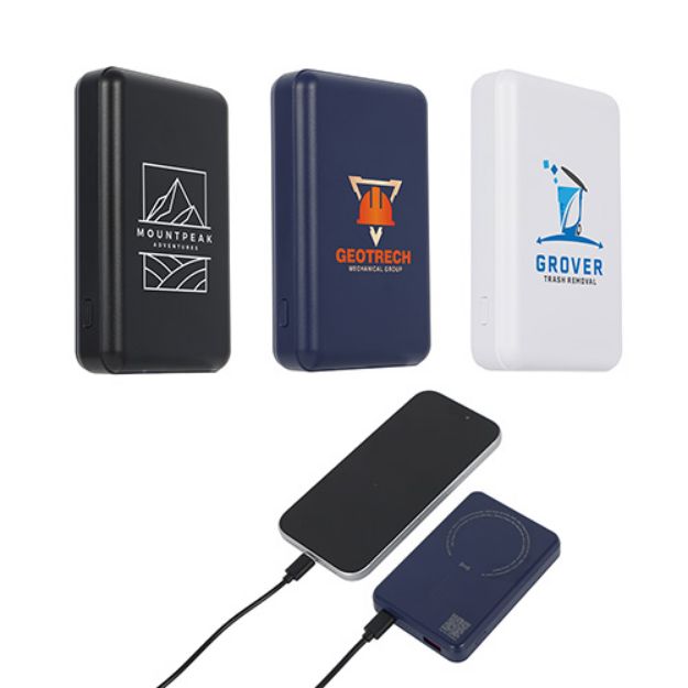 Noble 10000mAh 20W PD Power Bank with 15W Magnetic Wireless Charger All Colors